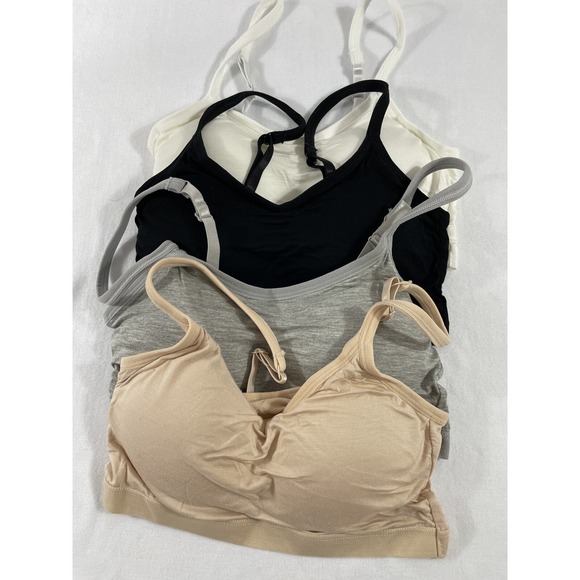 The Unbranded Brand Other - VeaRin Girl's Adjustable Straps Seamless Cami Bra‎ with Padding 4 PAC Sz S